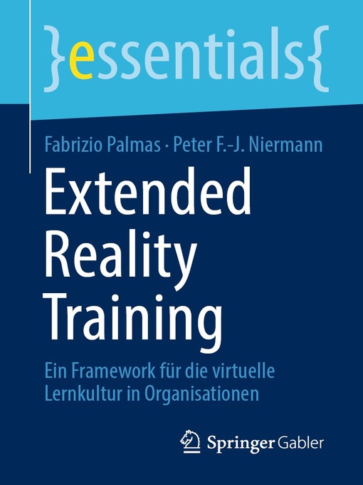 Title details for Extended Reality Training by Fabrizio Palmas - Available